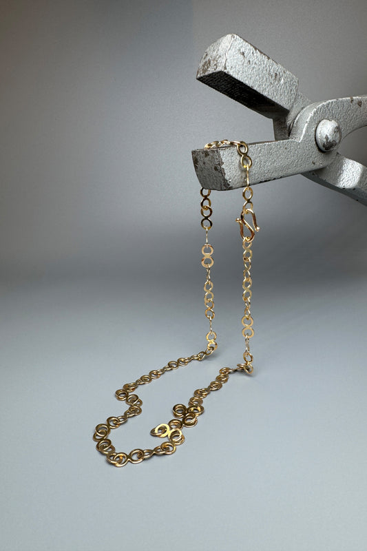 Ösenkette 750 Gelbgold | Eyelet chain 750 gold